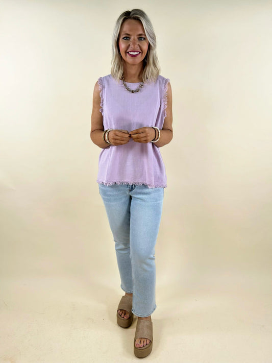 Sloane Button Back Tank