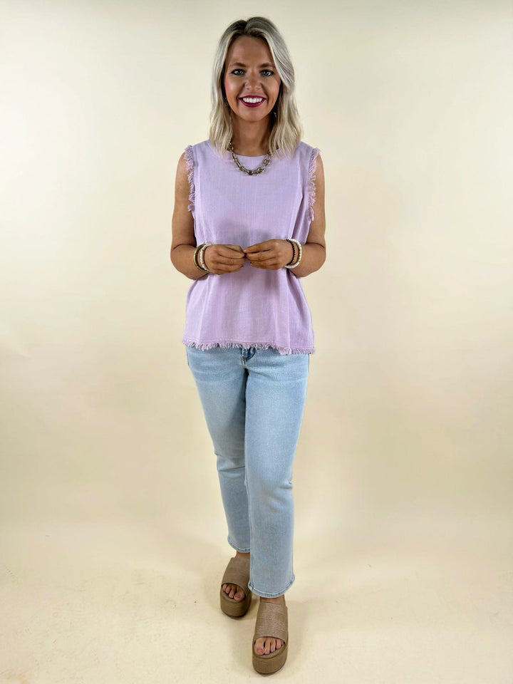 Sloane Button Back Tank
