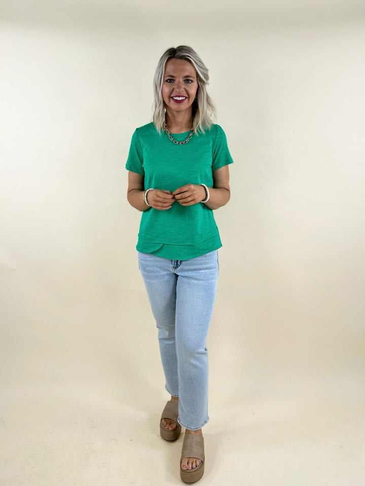Milla Tiered Hem Top