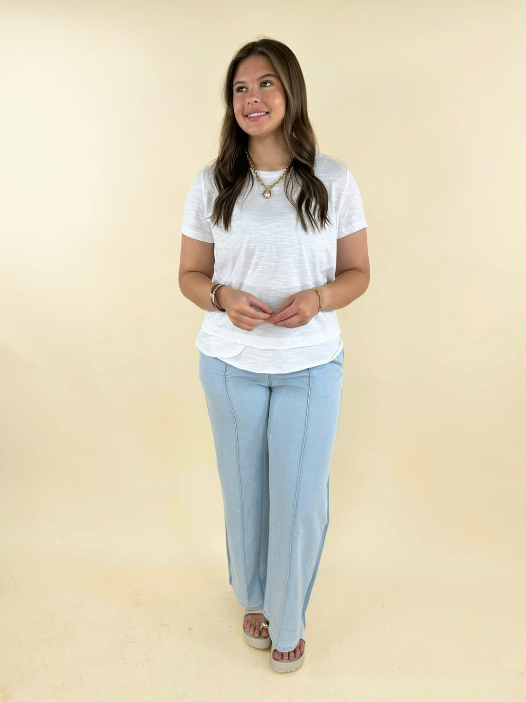 Milla Tiered Hem Top