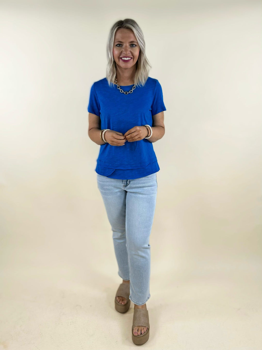 Milla Tiered Hem Top