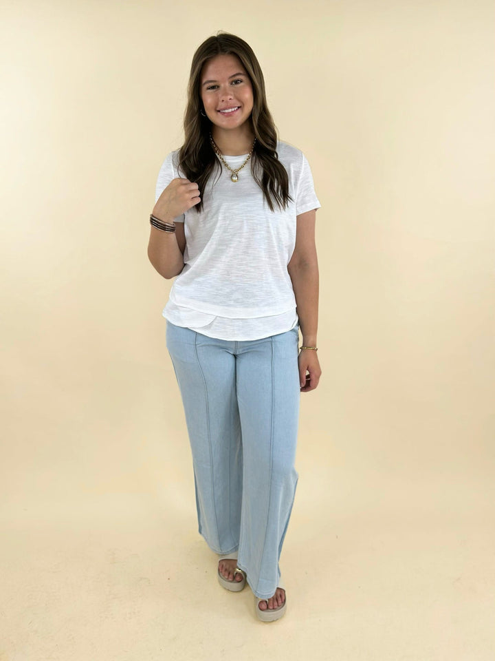 Milla Tiered Hem Top