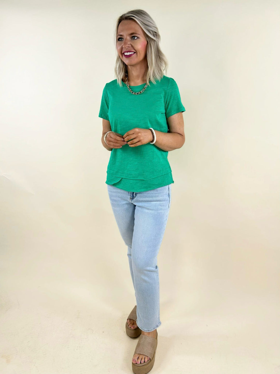 Milla Tiered Hem Top