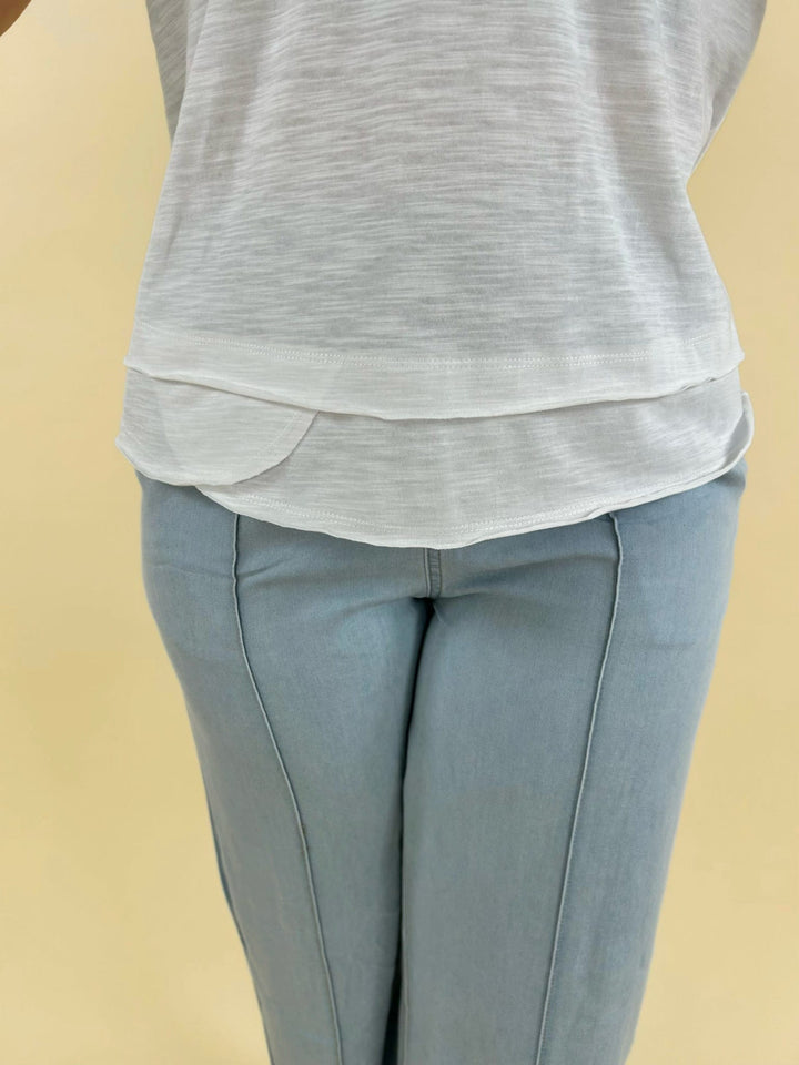 Milla Tiered Hem Top