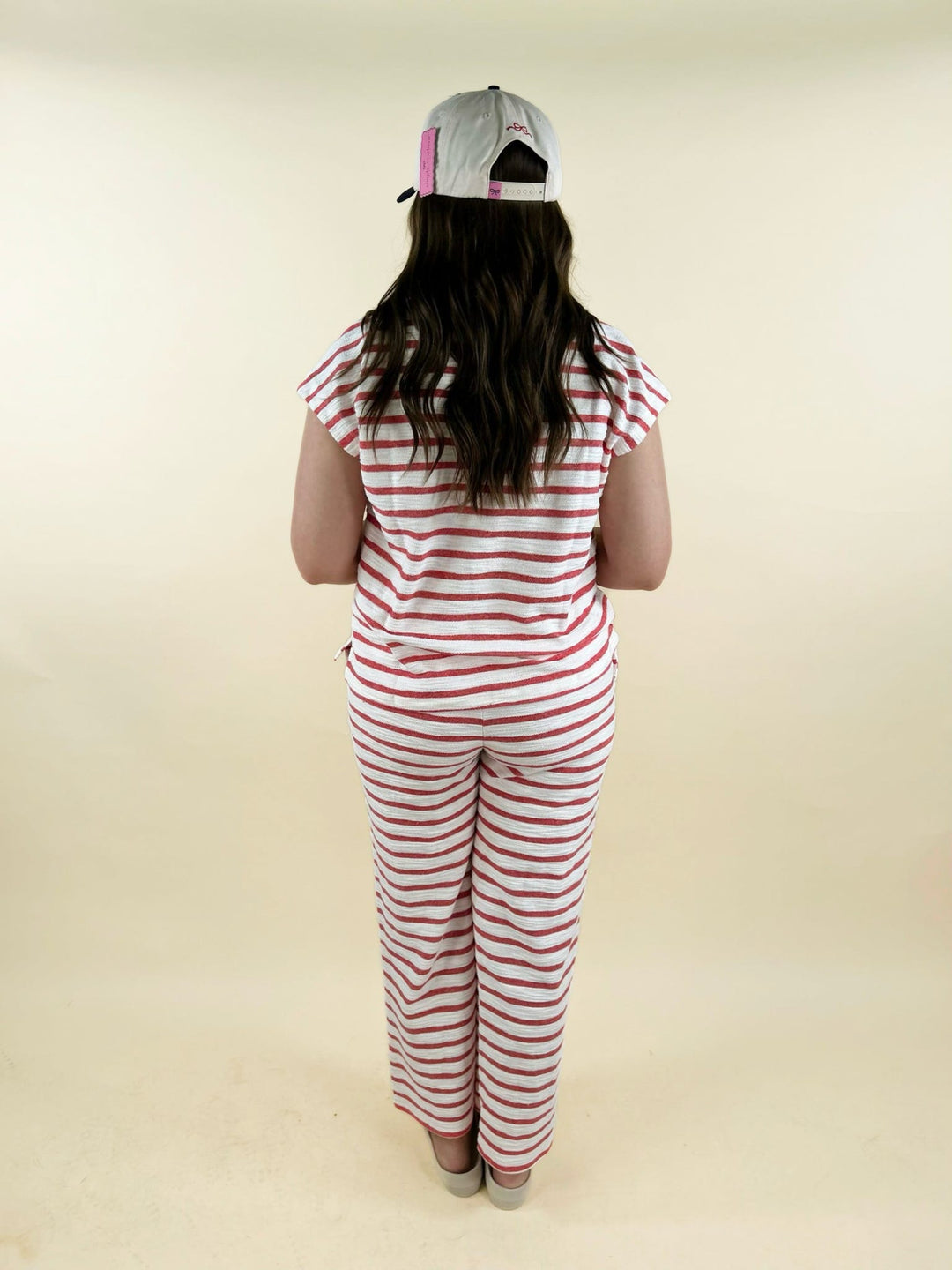 Alia Striped Knit Set