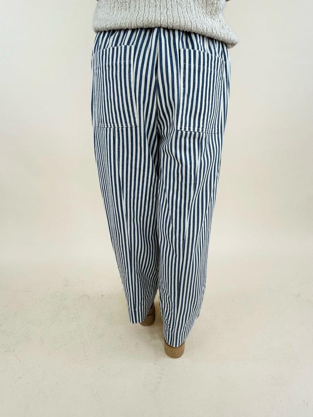 Zerel Striped Drawstring Pants