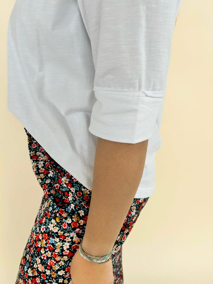 Saylor Notch Neck Top