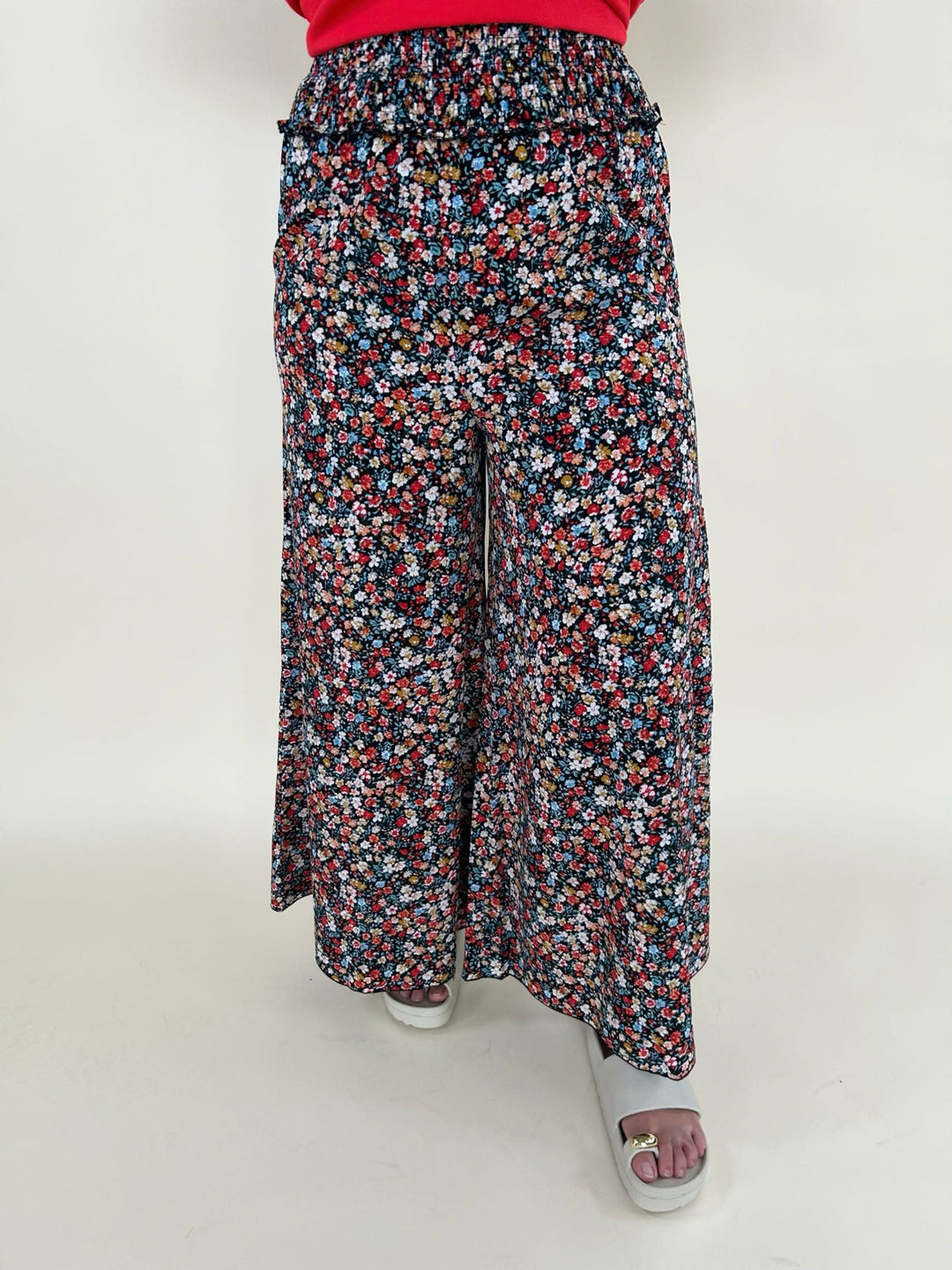 Ashley Flowy Wide Leg Pants