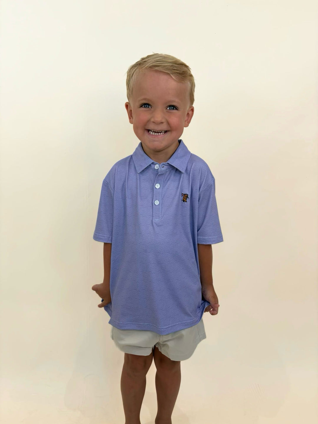 Caddie youth performance polo, boys lavender golf polo, kids golf shirt, youth athletic polo, boys country club apparel, lightweight performance polo, southern boys golf clothing, youth spring polo shirt