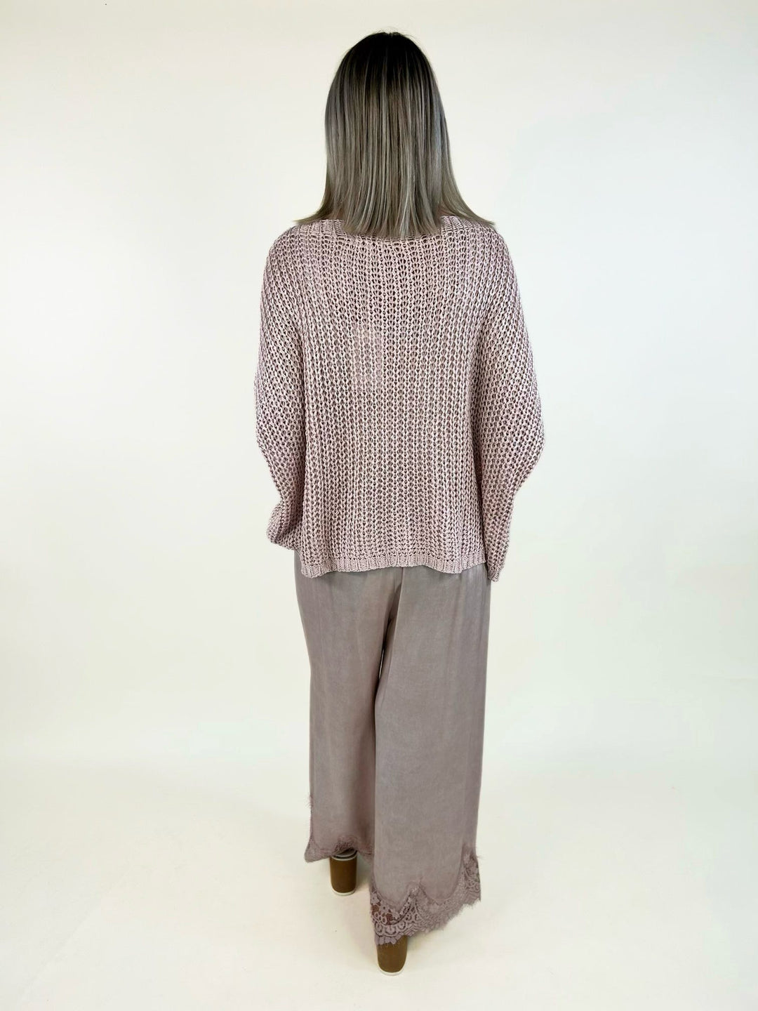 Full back view of a women&
