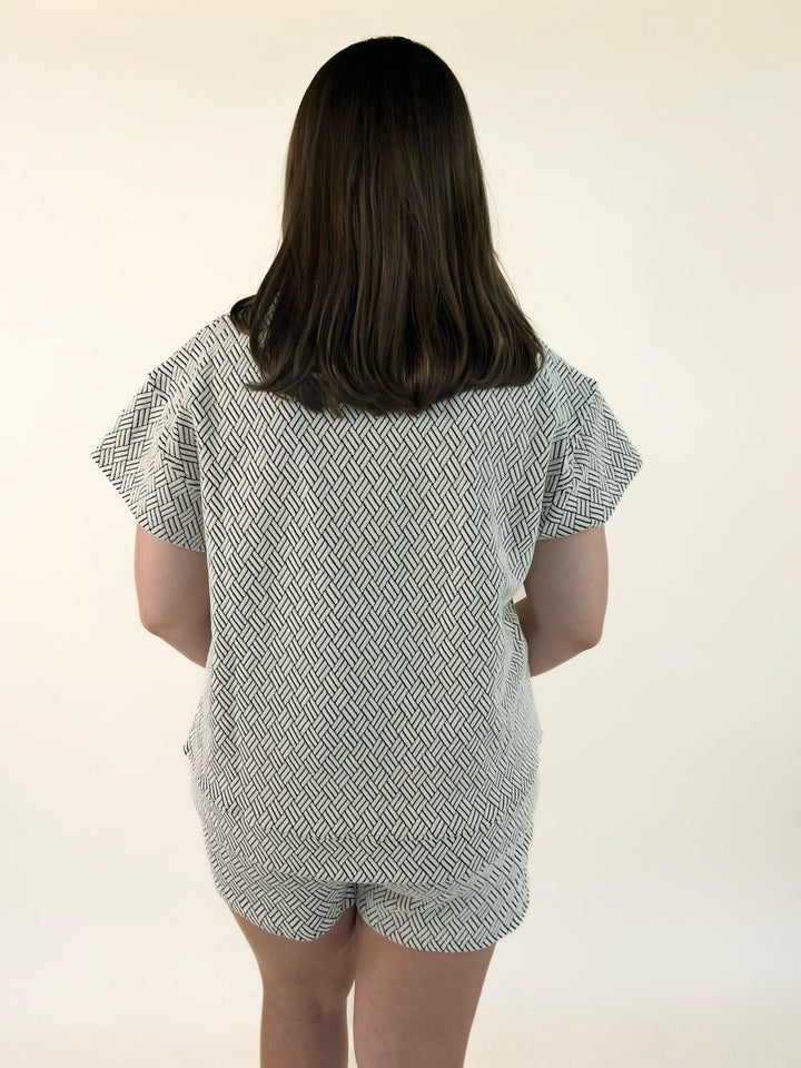 Back view of a women&