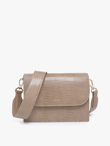 Tokyo Crocodile Embossed Crossbody