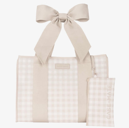 Case-Mate Latte Gingham Bow Jelly
Tote Bag