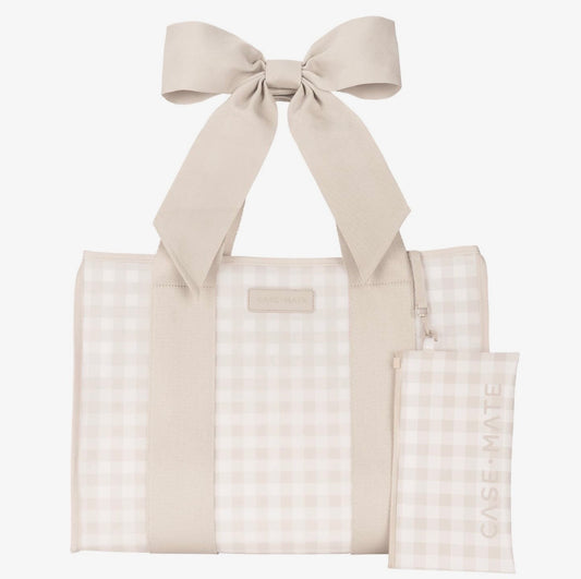 Case-Mate Latte Gingham Bow Jelly
Tote Bag