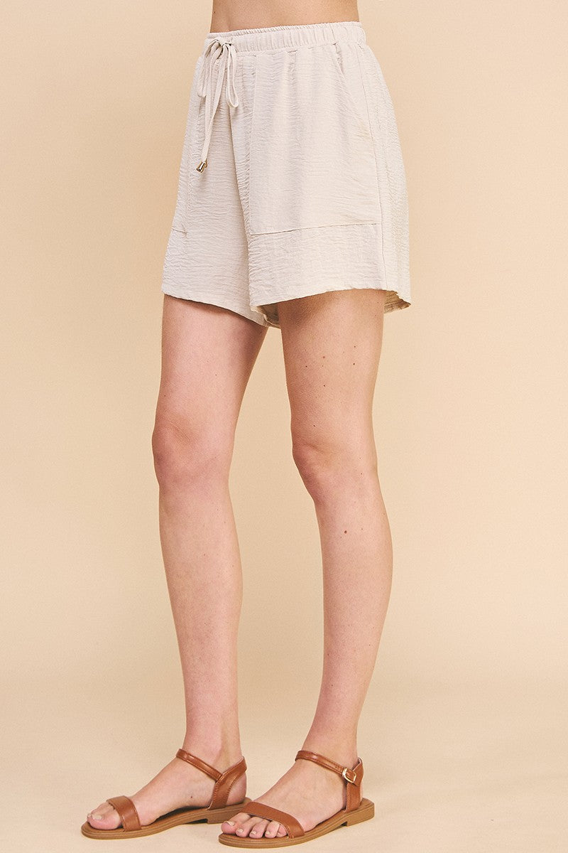 Monet Adjustable Tie Shorts