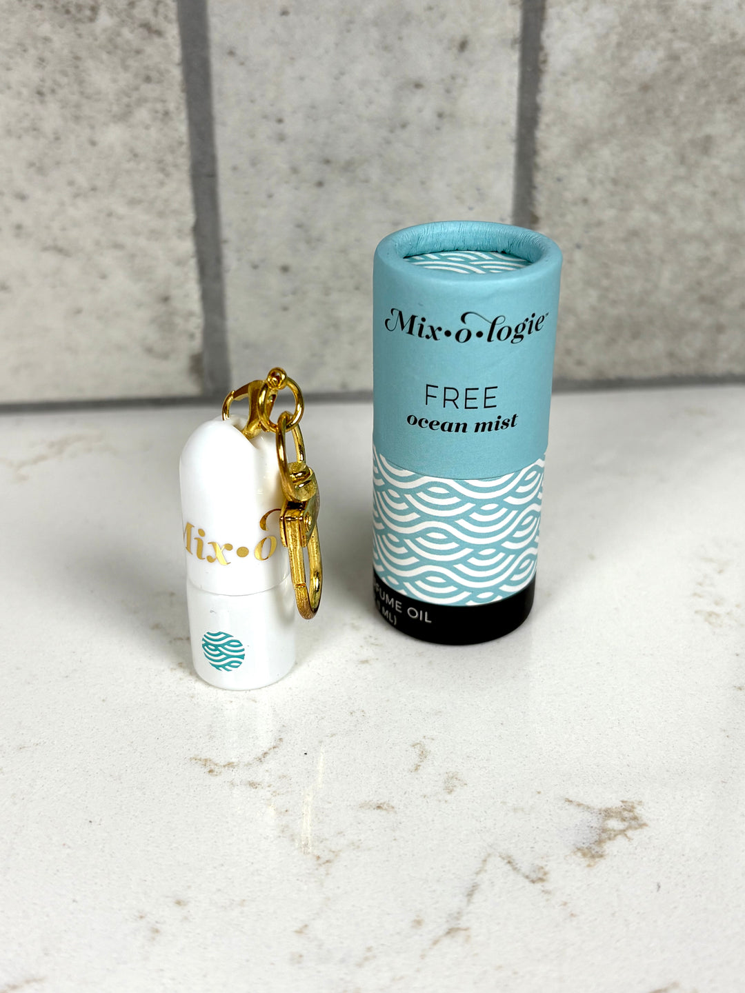 Mini Roll On Perfume Keychain