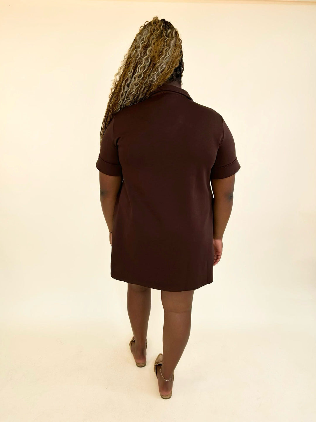 Back view of women&