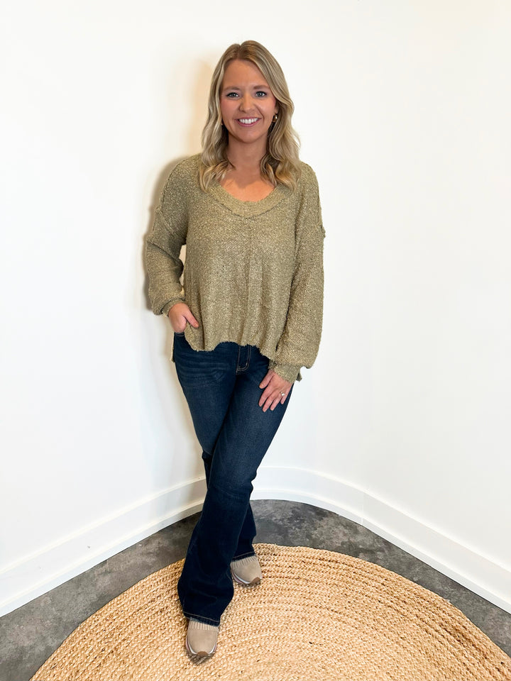 Ava V Neck Sweater