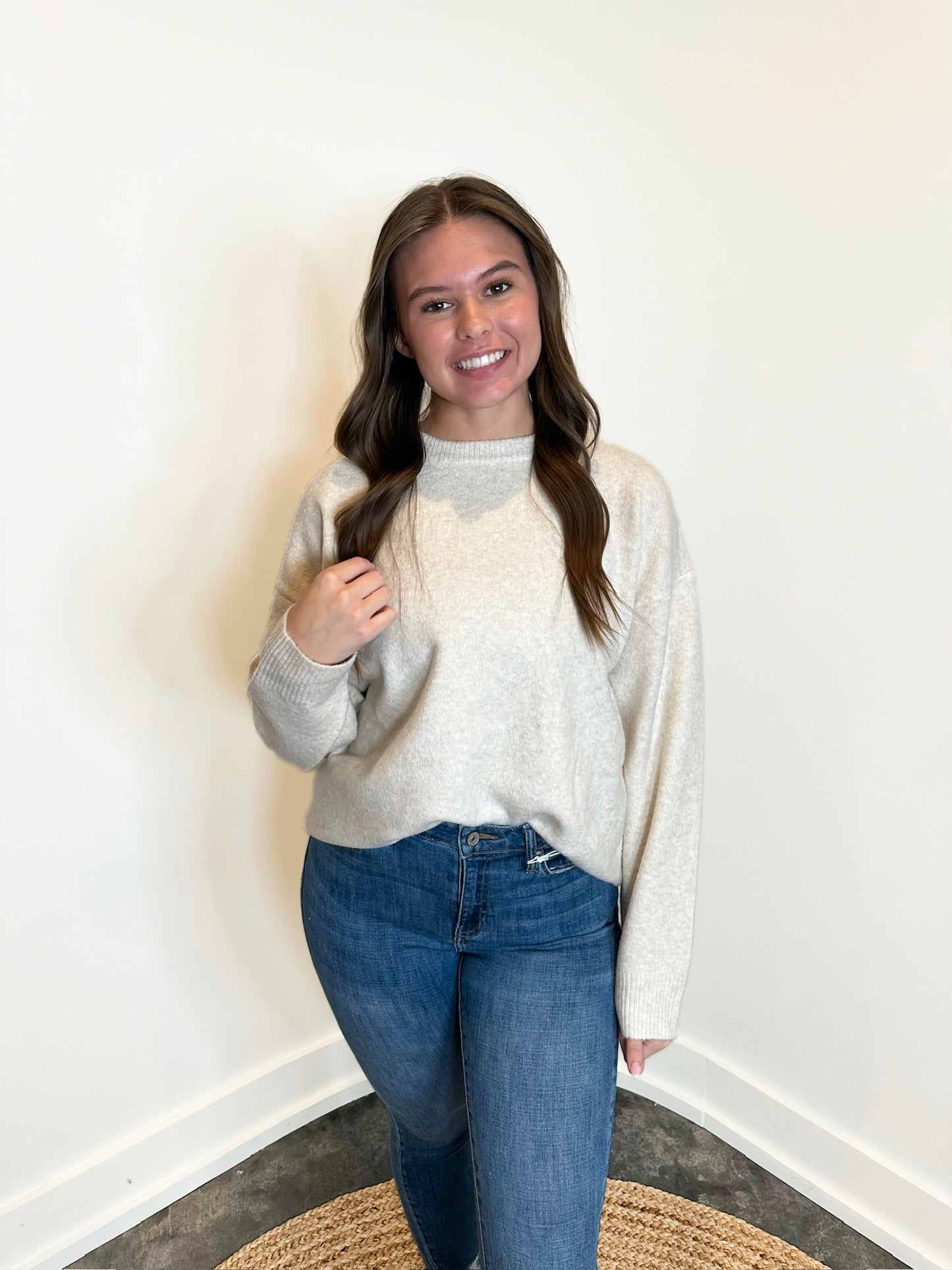 Angelique Bushed Soft Sweater