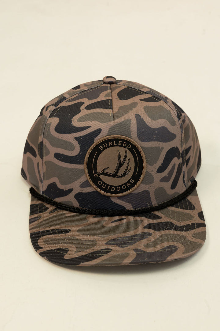 BURLEBO | Antler Patch Cap | Gauge Camo