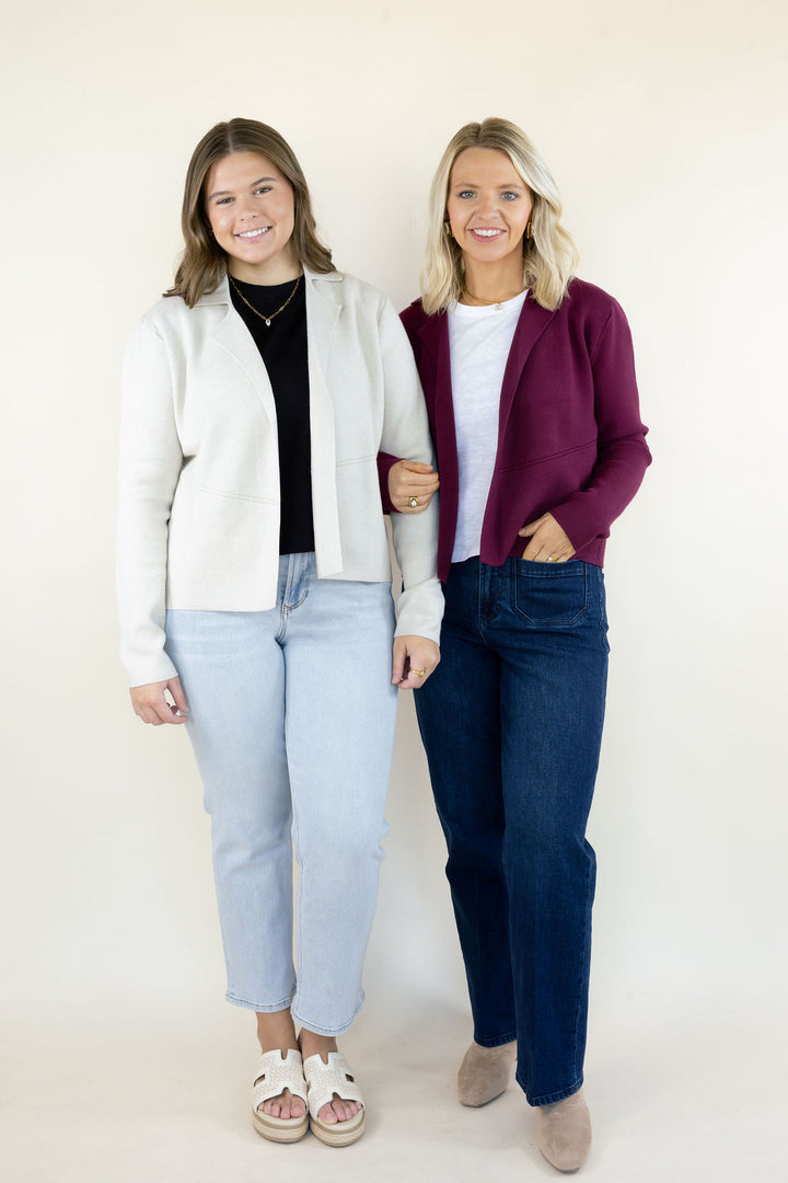 Two women modeling women&