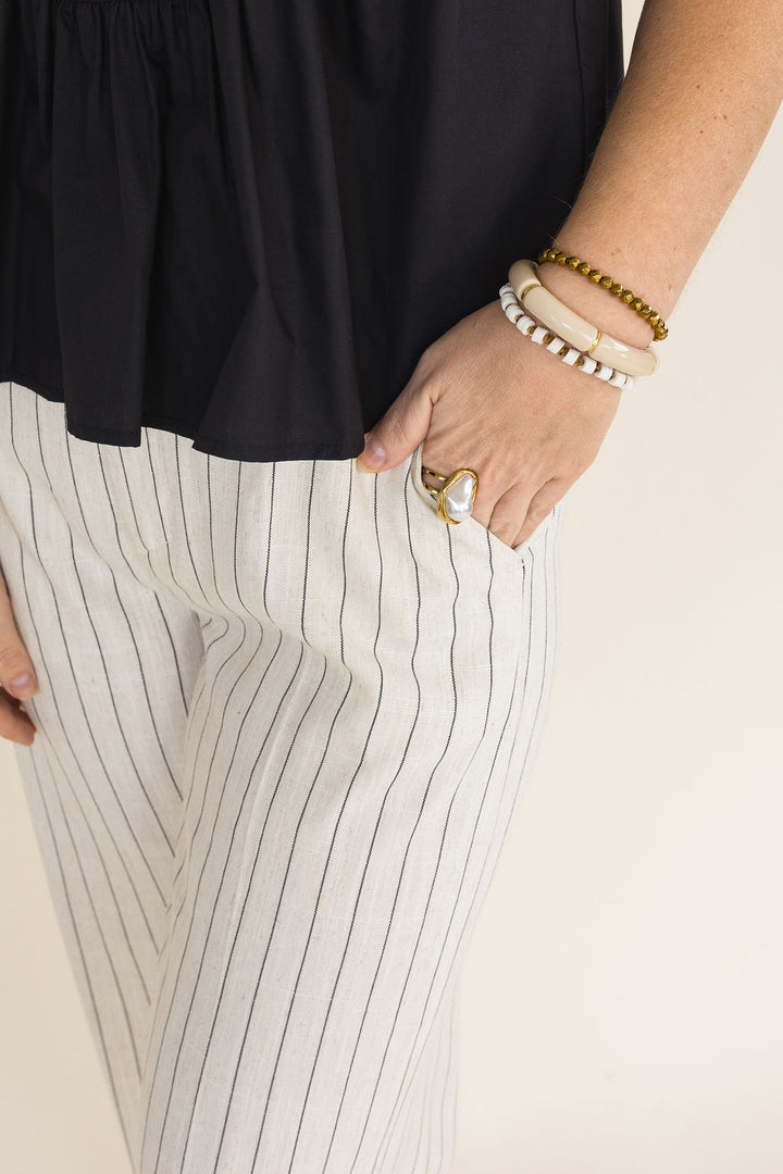 Dear John | Brandy Wide Leg Stripe Pant