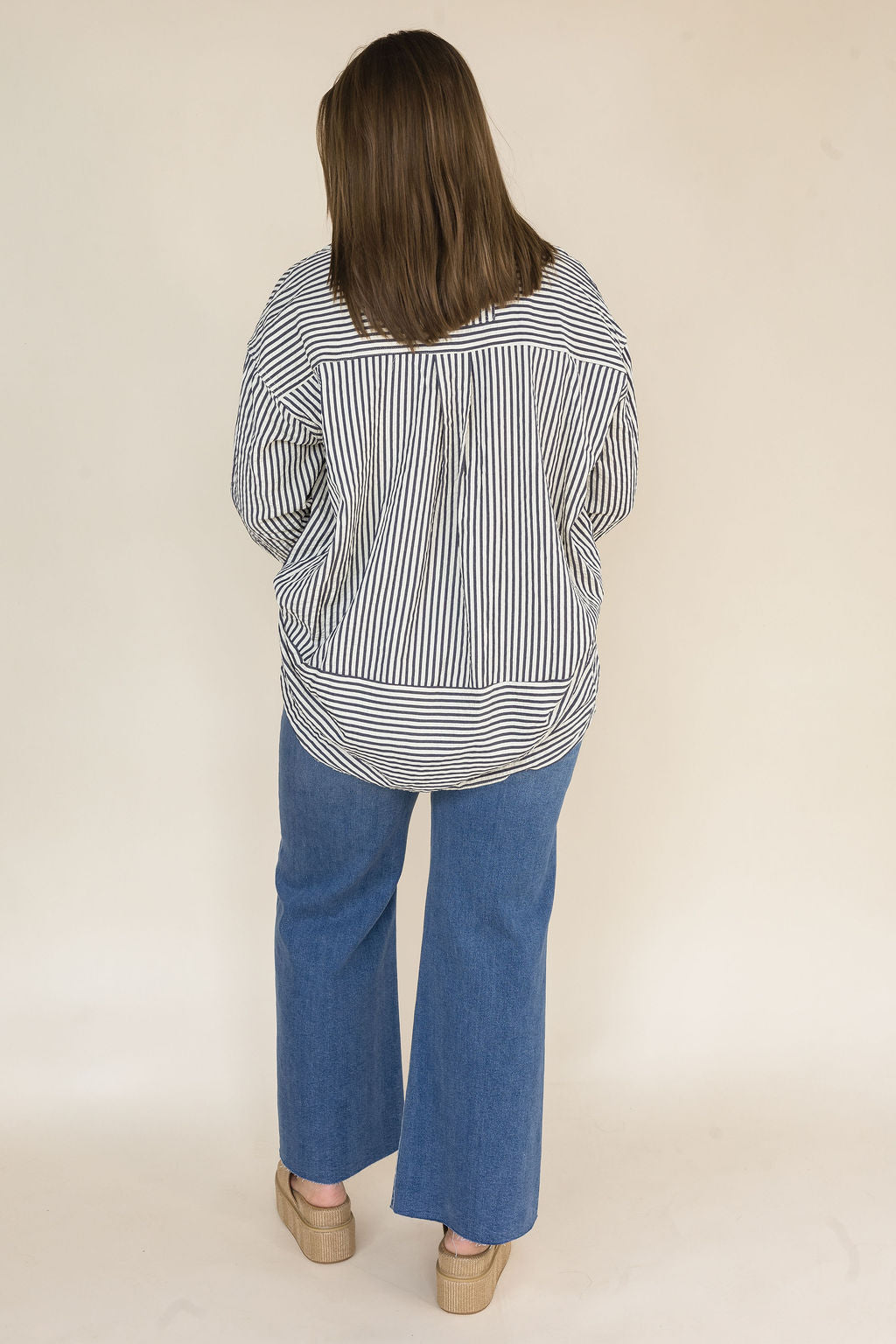 Back view of a women&