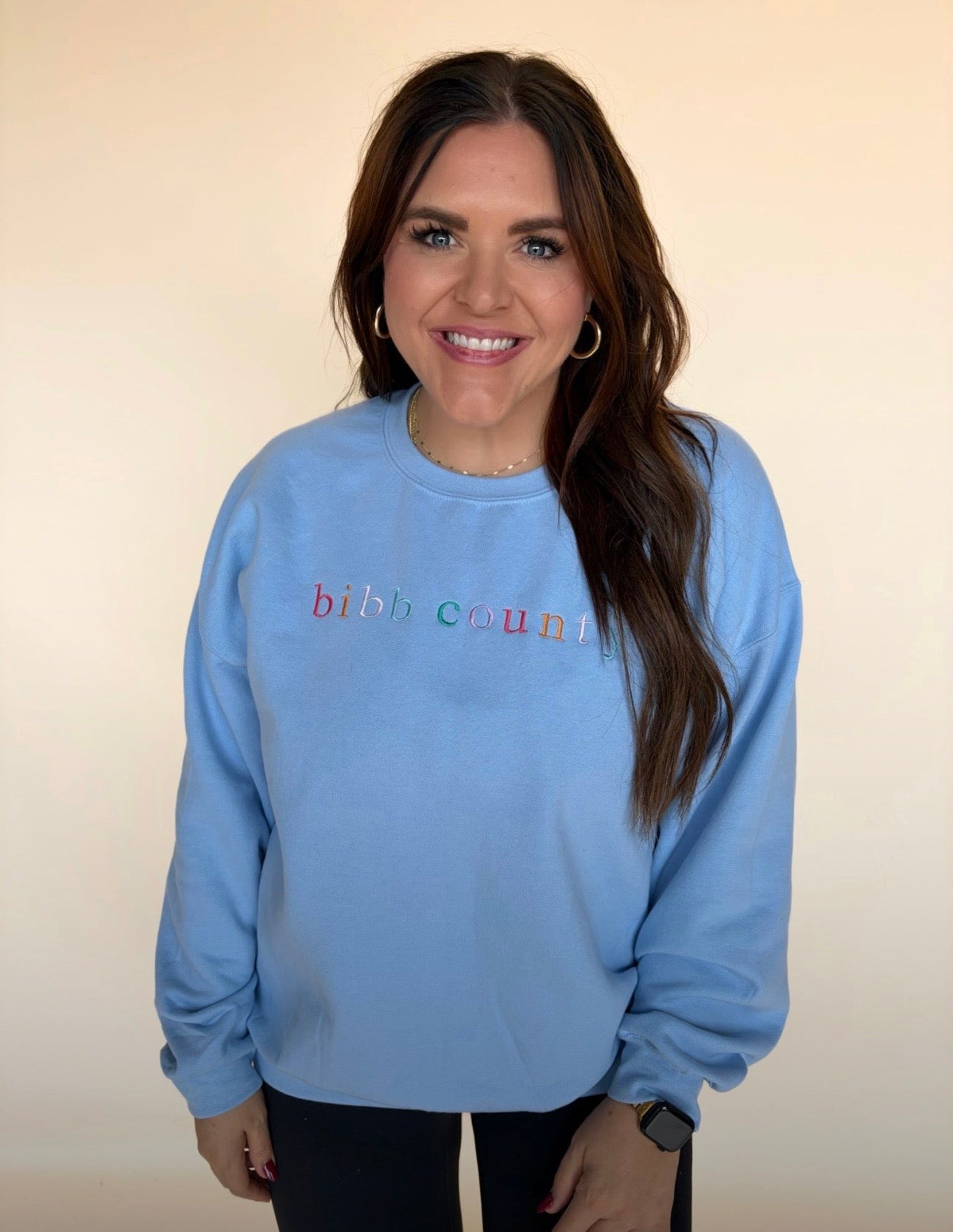 Bibb County Embroidered Sweatshirt