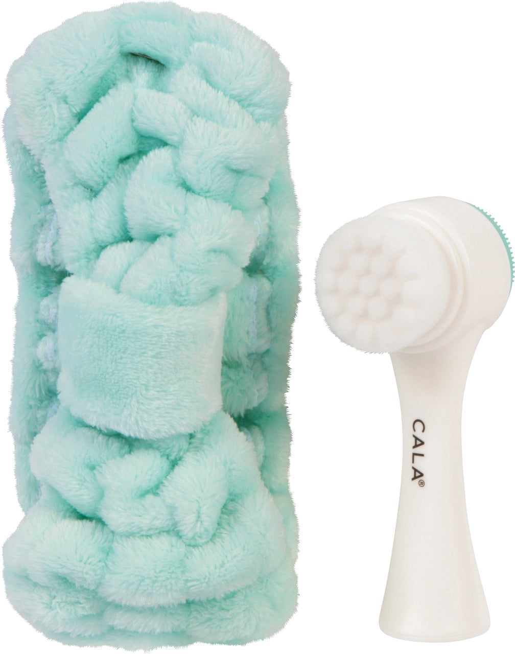 Cala Goal To Glow Dual Action Facial Brush & Headband Set