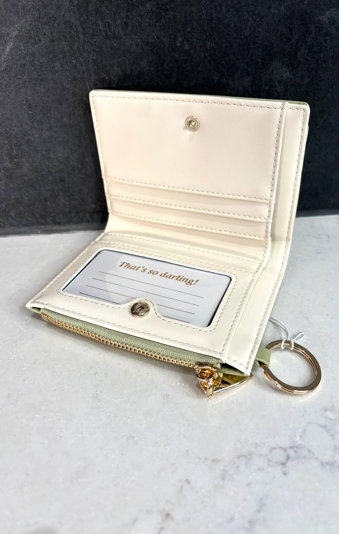 Luxe Pocket Keychain Wallet