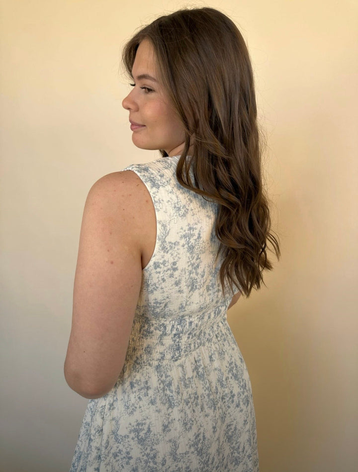 Sabrina Floral Gauze Dress