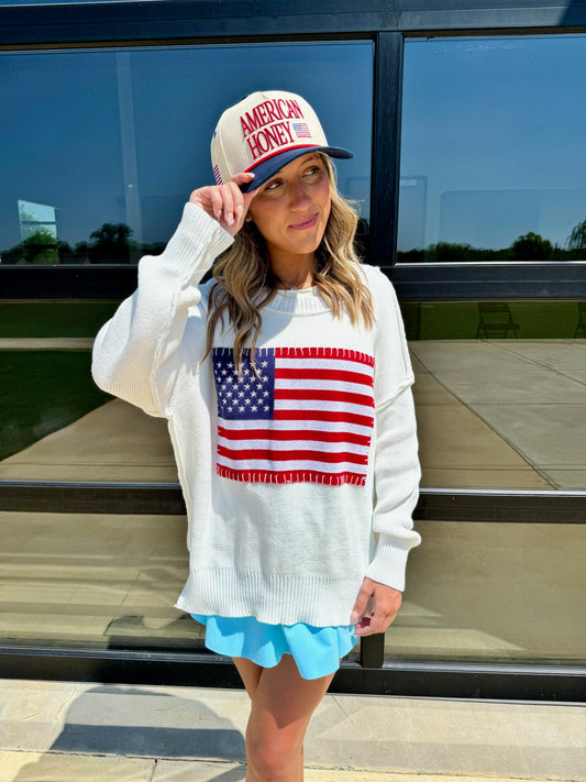 USA Sweater Tops