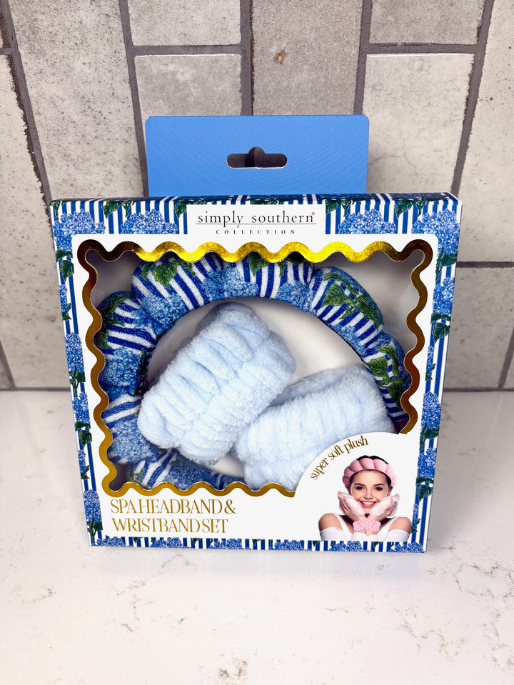 Spa Headband &amp; Wristband Set