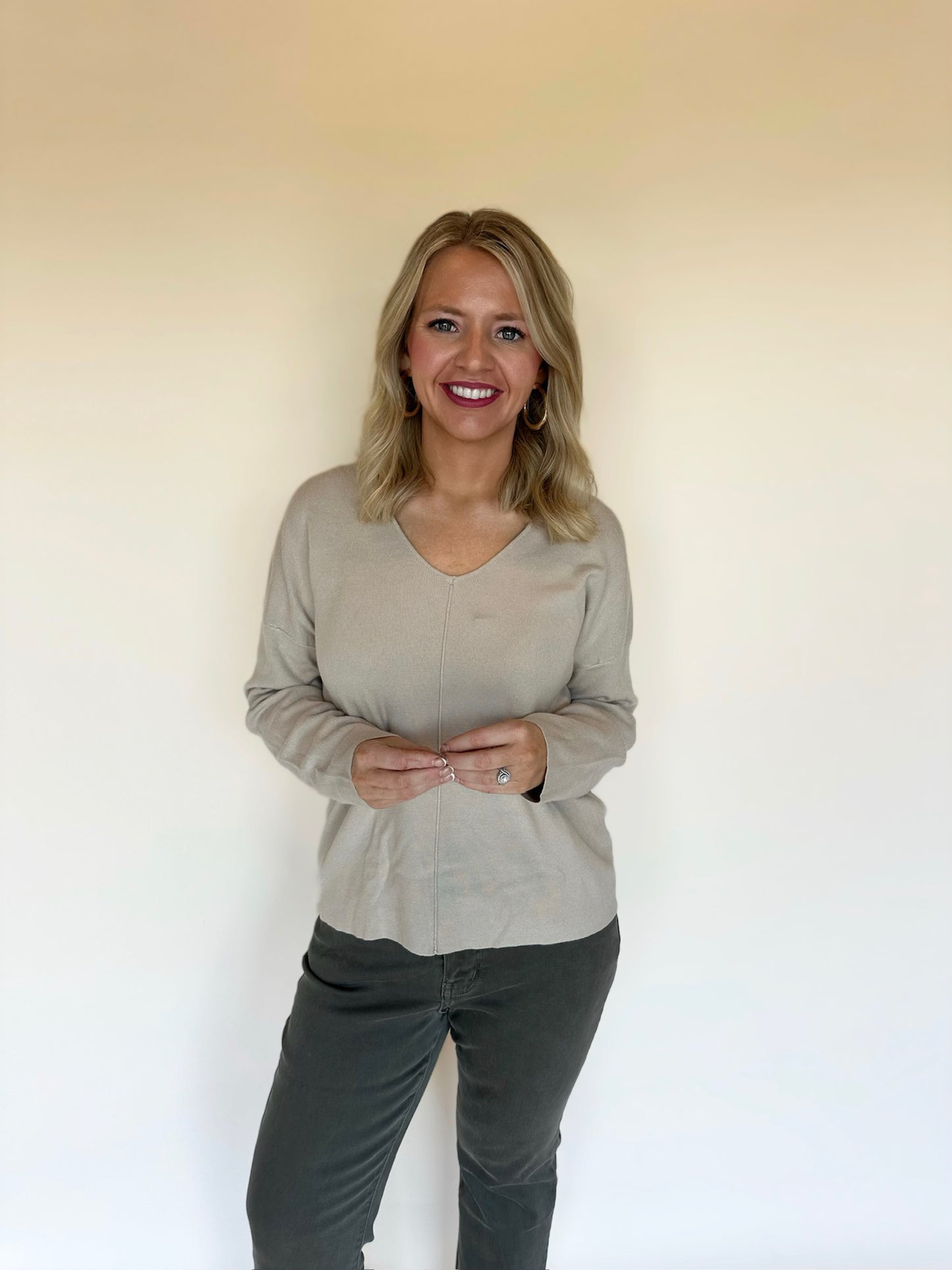 Myla Seam Knit Sweater