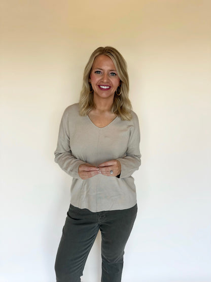 Myla Seam Knit Sweater