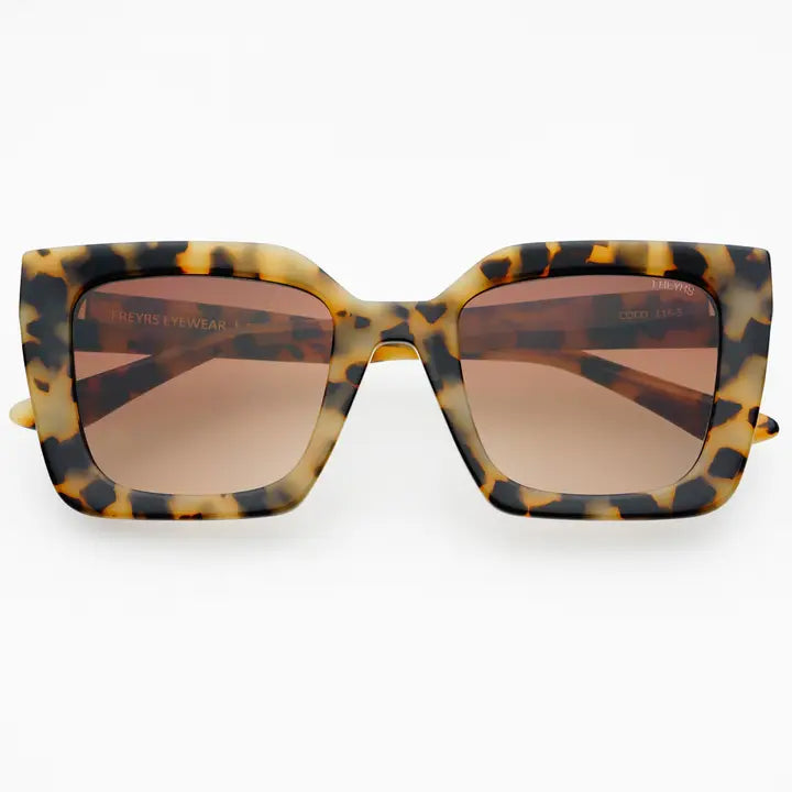 Coco Acetate Womens Square Sunglasses