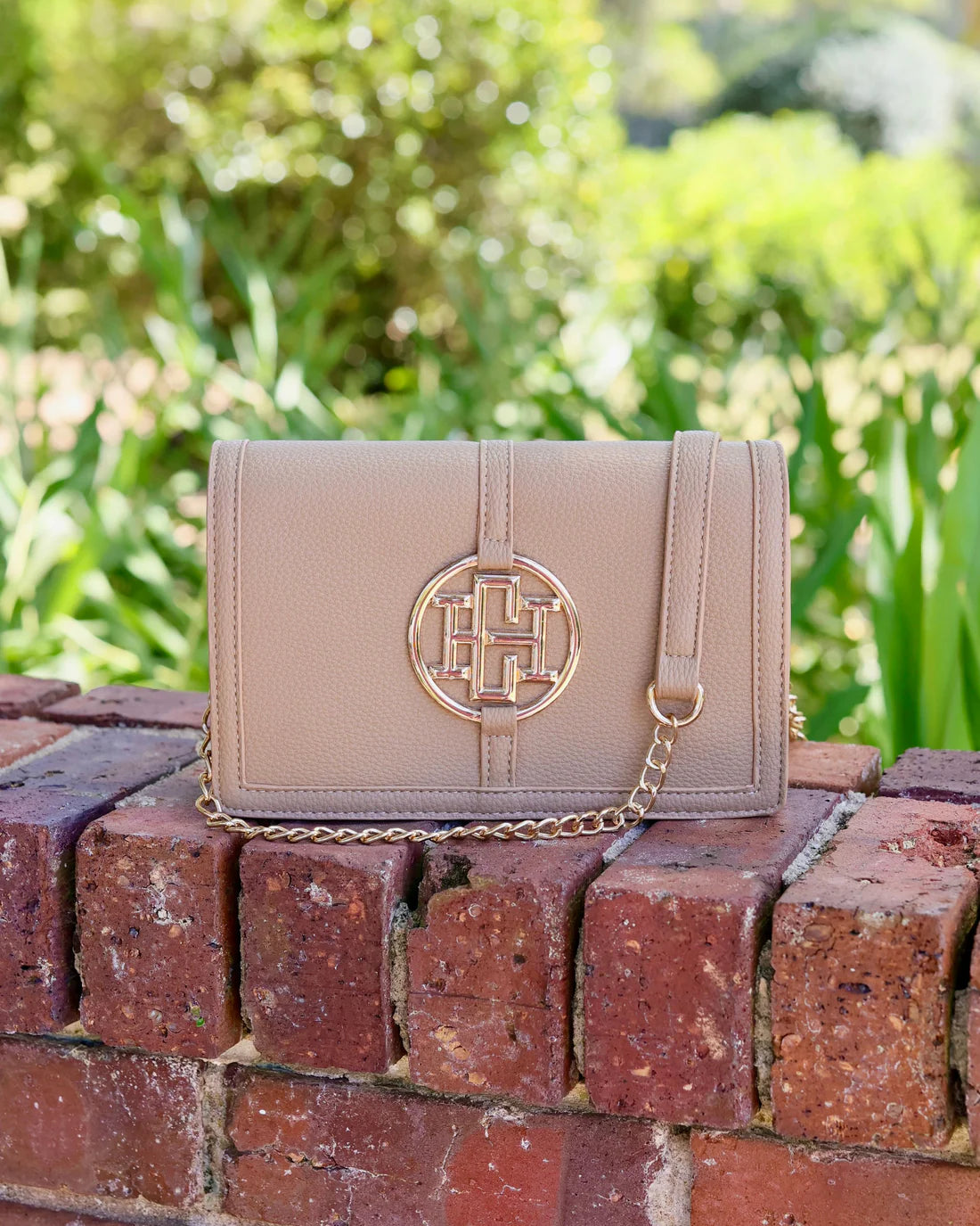 Cecilia Circle Logo Handbag