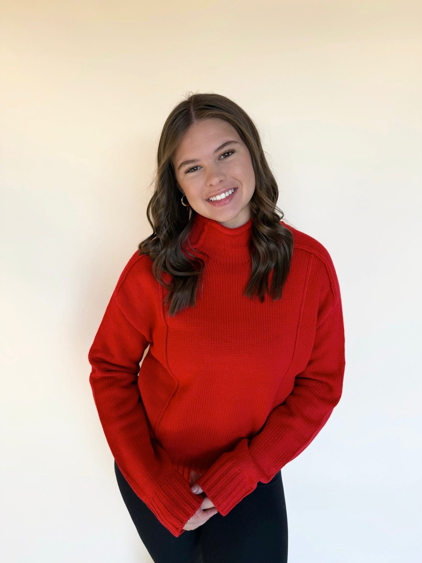 Vera High Roll Neck Sweater