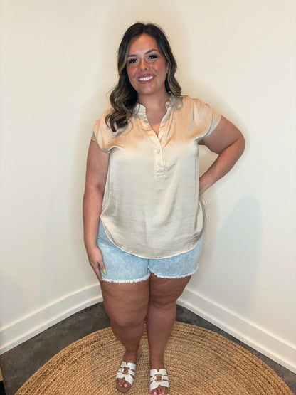 Vivia Button Front Blouse