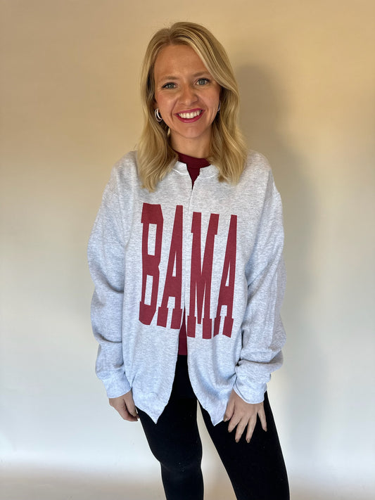 BAMA Split Sweatshirt