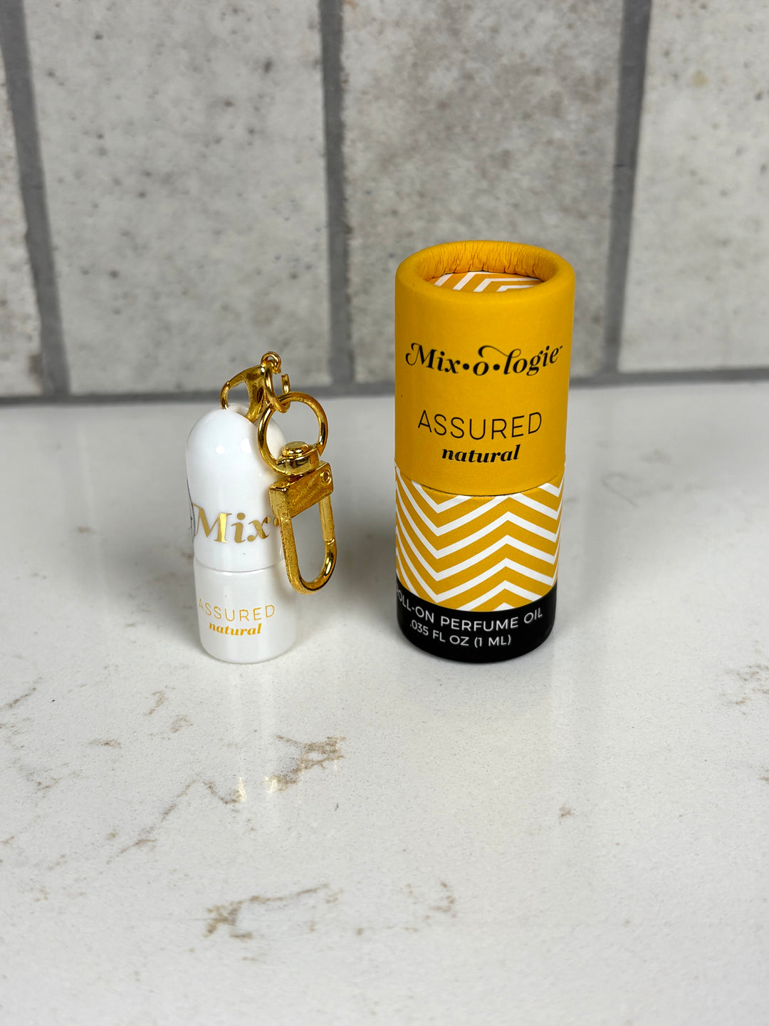 Mini Roll On Perfume Keychain