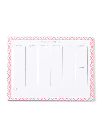 Weekly Desk Pad