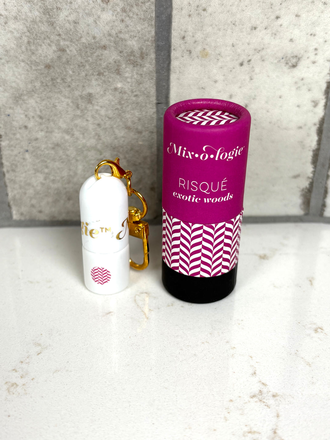 Mini Roll On Perfume Keychain