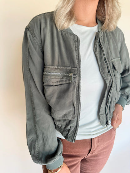 Maika Tencel Bomber Jacket
