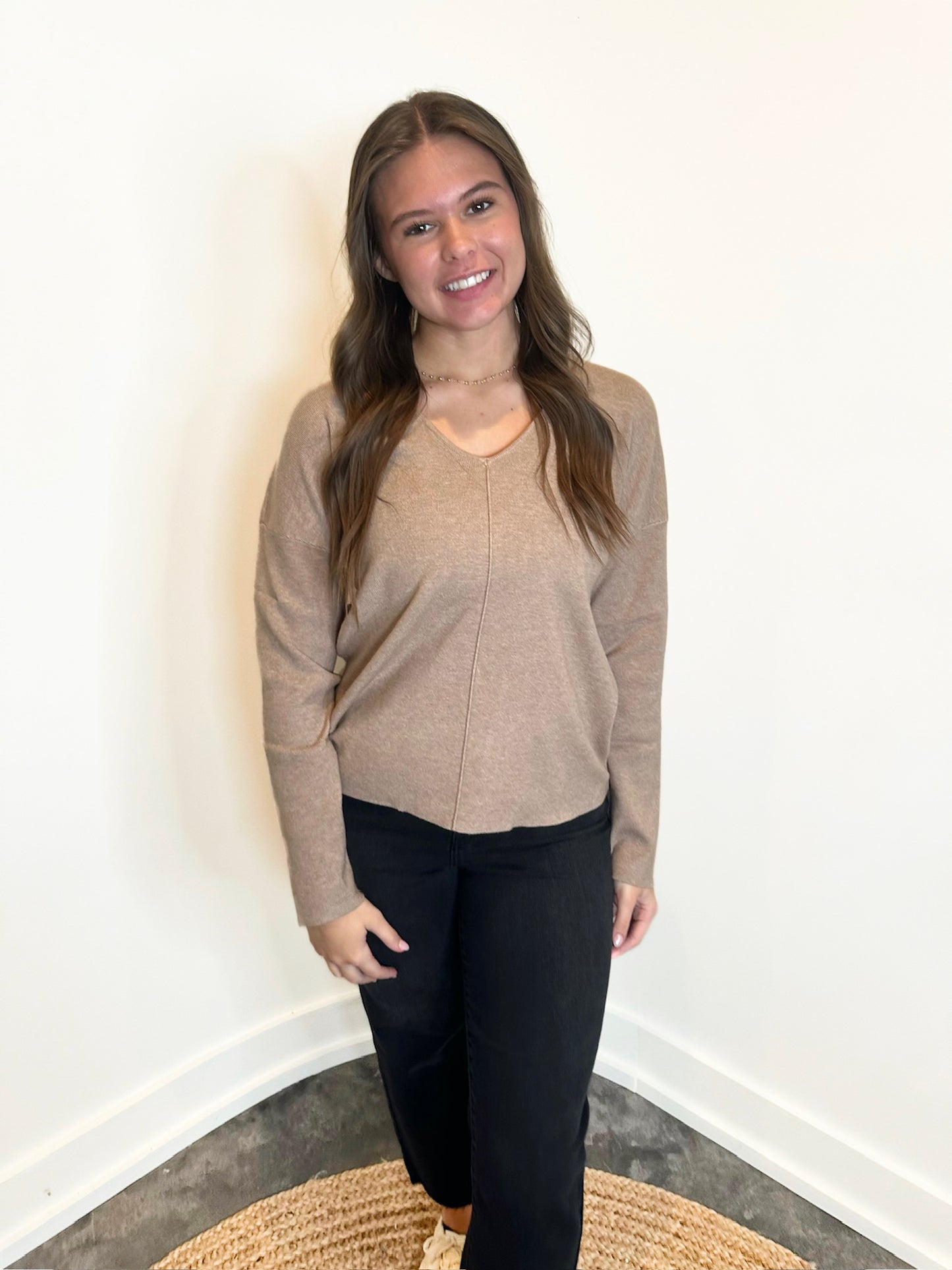 Myla Seam Knit Sweater