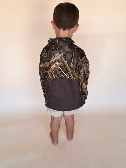 Youth Realtree Marshland Quarter Zip