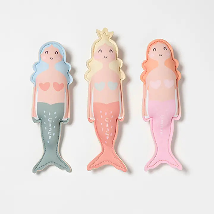 Dive Buddies Melody the Mermaid Multi - Set of 3