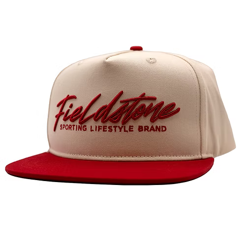 Canvas Red Bill Hat
