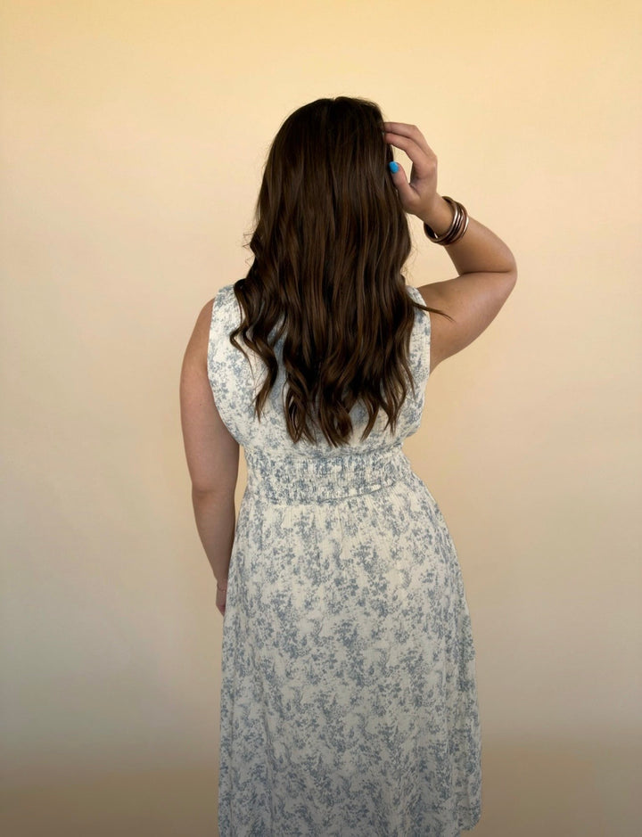Sabrina Floral Gauze Dress