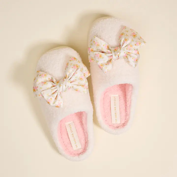 Fuzzy Slippers–Betty Bow